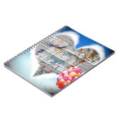 Du bist mein Vogel im Baum: Herzliches Design Notizblock (Linke Seite)