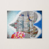 Du bist mein Vogel im Baum: Herzliches Design Puzzle (Horizontal)