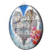 Du bist mein Vogel in den Bäumen.pnng Dartscheibe (Vorderseite rechts)