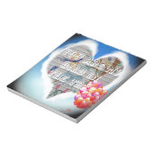 Du bist mein Vogel in den Bäumen.pnng Notizblock (Rotiert)