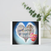 Du bist mein Vogel in den Bäumen.pnng Postkarte (Stehend Vorderseite)