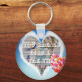 Du bist mein Vogel in den Bäumen.pnng Schlüsselanhänger (Vorderseite)