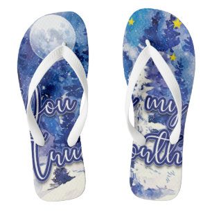 Du bist mein wahrer Norden Badesandalen