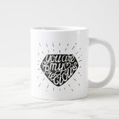 Du bist mein Wertvoll Jumbo-Tasse (Rechts)