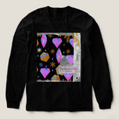 Du bist mein Wertvoller Augenblick langes T-Shirt Tri-Blend Shirt (Design Vorderseite)