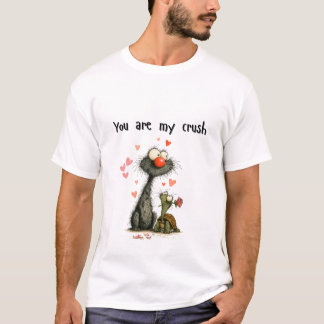 Du bist mein zerquetscht T-Shirt