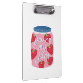 Du bist mein Zitat aus der Liebe Klemmbrett (Rechts)