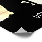 Du bist mein Zitat-Poster mit Hunden Poster (Ecke)