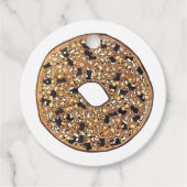 Du bist meine "Alles-Bagel-Frühstück-Liebe" Geschenkanhänger (Vorderseite)