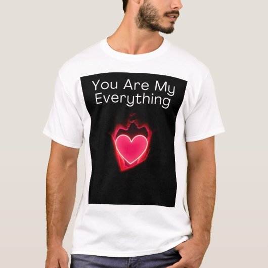 Du bist meine alles valentinische Paar Hemden T-Shirt (Vorderseite)