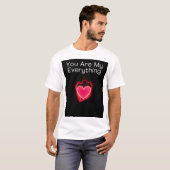 Du bist meine alles valentinische Paar Hemden T-Shirt (Vorne ganz)