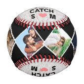 Du bist meine besten Catch Paare 4 Fotos Baseball (Vorderseite)