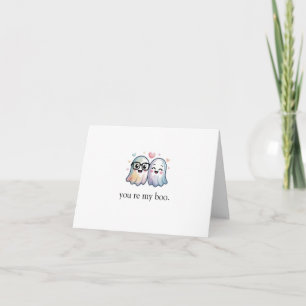 Du bist meine Boo Birthday Card Dankeskarte