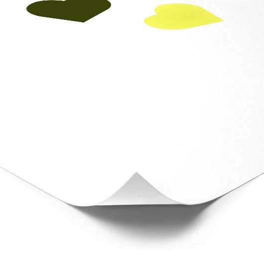 Du bist meine Butter halbe Liebe Avocados Poster (Ecke)