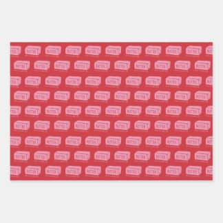 Du bist meine Butterhälfte - Punny Valentins Wrapp Geschenkpapier Set