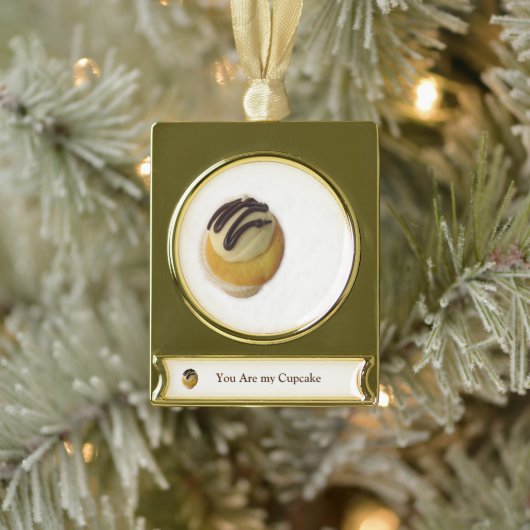 Du bist meine Cupcake Keramik Ornament (Baum)