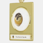 Du bist meine Cupcake Keramik Ornament (Links)