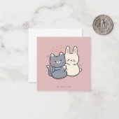 Du bist meine emotionale Unterstützungskarte für T Mitteilungskarte (Vorderseite/Rückseite Beispiel)