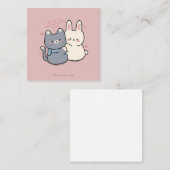 Du bist meine emotionale Unterstützungskarte für T Mitteilungskarte (Vorne/Hinten)