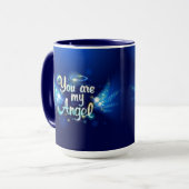 Du bist meine Engel-Tasse Tasse (Vorderseite Links)
