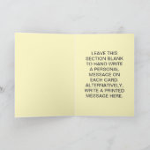 Du bist meine fröhliche Sonnenschein-Karte Einladung (Innenseite)