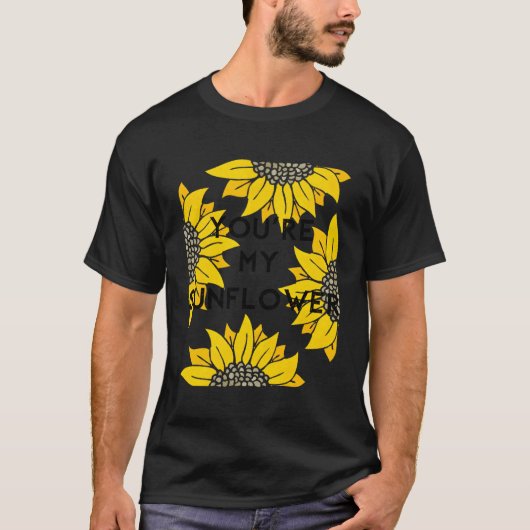 Du bist meine gelbe Blume T-Shirt (Vorderseite)