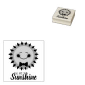 Du bist meine glückliche Sonne Gummistempel (Stempel)