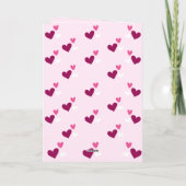 Du bist meine Halbwertskarte. Feiertagskarte (Rückseite)