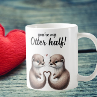 Du bist meine Hälfte Kaffeetasse