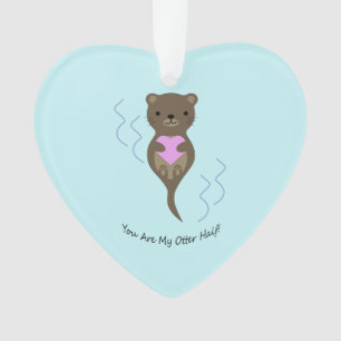 Du bist meine Hälfte Ornament