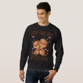 Du bist meine Hälfte Sweatshirt (Vorne ganz)