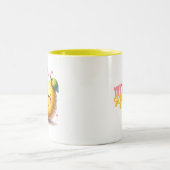 Du bist meine Haupt Squeeze Funny Lemons Liebe Zweifarbige Tasse (Mittel)