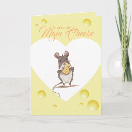 Du bist meine Hauptkarte Karte (Vorderseite)