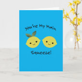 Du bist meine Hauptsäcke Karte (Gelbe Blume)