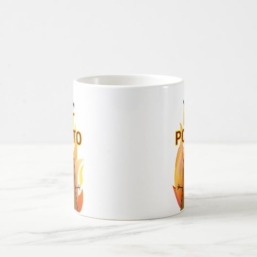 Du bist meine heiße Kartoffel Kaffeetasse (Mittel)