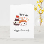 Du bist meine Jubiläumskarte Karte (Gelbe Blume)