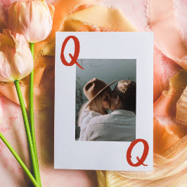 Du bist meine Königin des Herzens Valentinstag Feiertagskarte