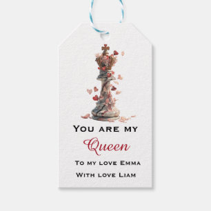 Du bist meine Königin Schach Valentinstag Geschenkanhänger