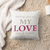 Du bist meine Liebe Kissen (Decke)