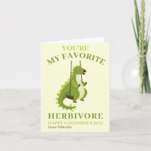 Du bist meine Lieblings-Herbivore-Dino-Kinder Vale