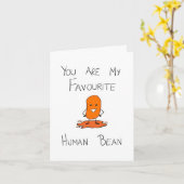 Du bist meine Lieblingsbeere Karte (Gelbe Blume)