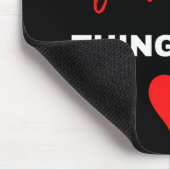 Du bist meine Lieblingsbeschäftigung Mousepad (Ecke)