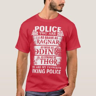 Du bist meine Lieblingsviktierpolizei, die stolz i T-Shirt
