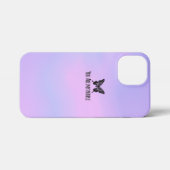 Du bist meine Lila 💜 iPhone Hülle (Rückseite (Horizontal))