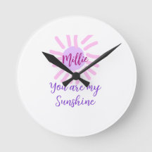 Du bist meine lila Rosa Pastellsonne.