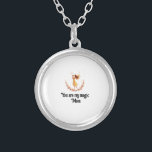 Du bist meine Magie, Mama - Muttertagsgeschenk Tot Versilberte Kette<br><div class="desc">Feiern Sie die Mama mit diesem herzerwärmenden "You Are My Magic, Mama"-Design - ein perfektes Muttertagsgeschenk für Kinder und ihre magischen Mütter. Mit einer skurrilen, fantasievoll inspiriert Illustration und einer süßen Botschaft erfasst dieses Design die Verbindung zwischen Mutter und Kind auf eine Art und Weise, die sowohl emotional als auch...</div>