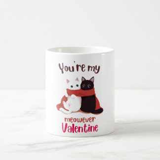Du bist meine Meow-immer-Valentine-Cat-Tasse Kaffeetasse