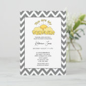 Du bist meine neutrale Sonnenschutzdusche Einladung (Stehend Vorderseite)