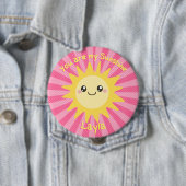 Du bist meine niedliche Sonnenschein Button (Beispiel)