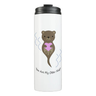 Du bist meine Otter. Thermosbecher